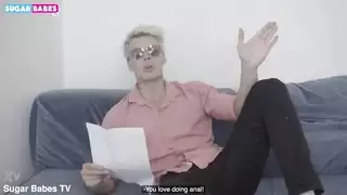 إنتاج رودس الإباحي لأمينة: عرض فرج مبلل تماماً